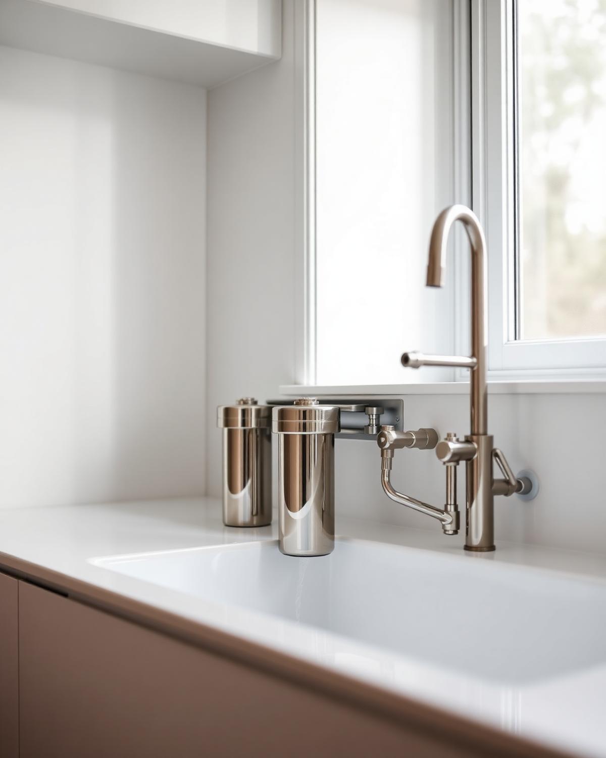 Under-sink filtration
